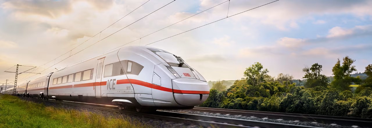 Foto eines ICE
